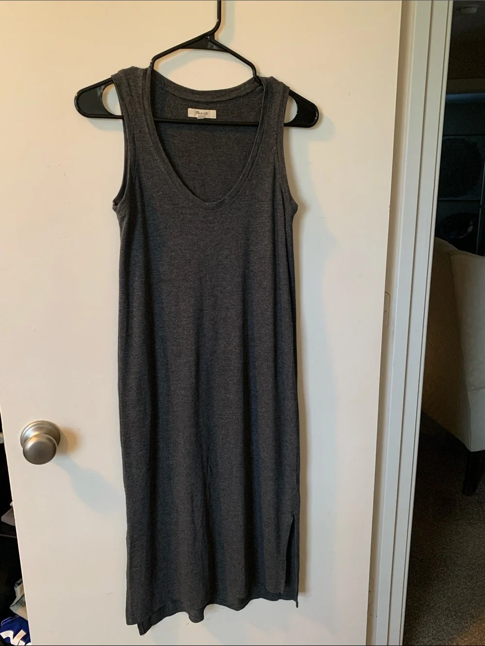 madewell ribbed tank dress Jersey Tank Dress